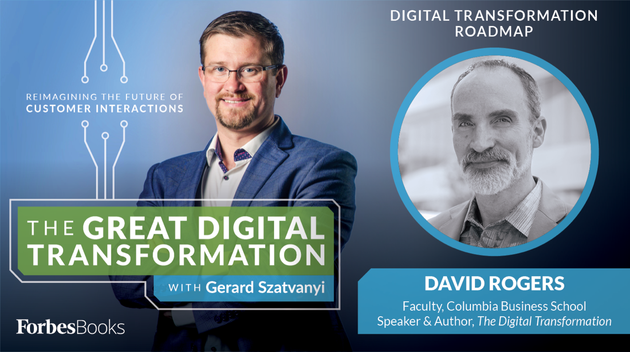 EPISODE 21 with David Rogers | Digital Transformation Roadmap